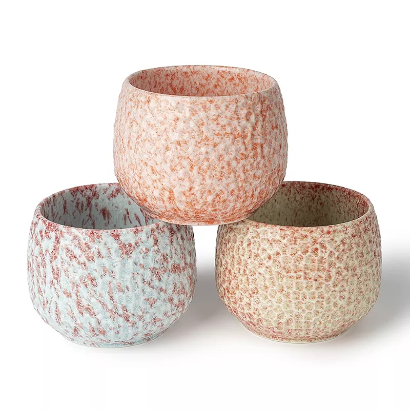 Crackle Glaze zeramikazko kandela-euskarria
