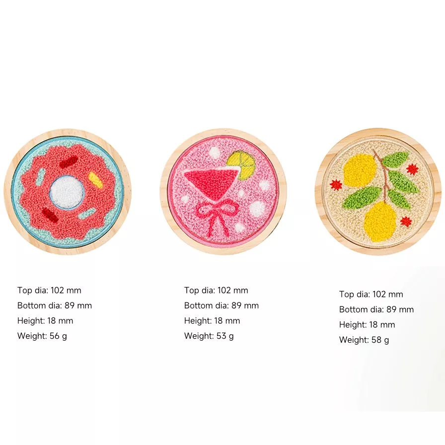 Eskuz egindako egurrezko tapa ekologikoa