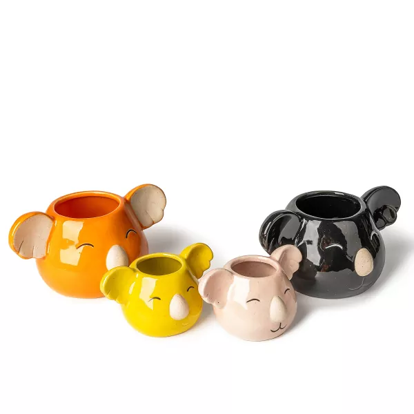 Koala itxurako zeramikazko kandela-euskarria